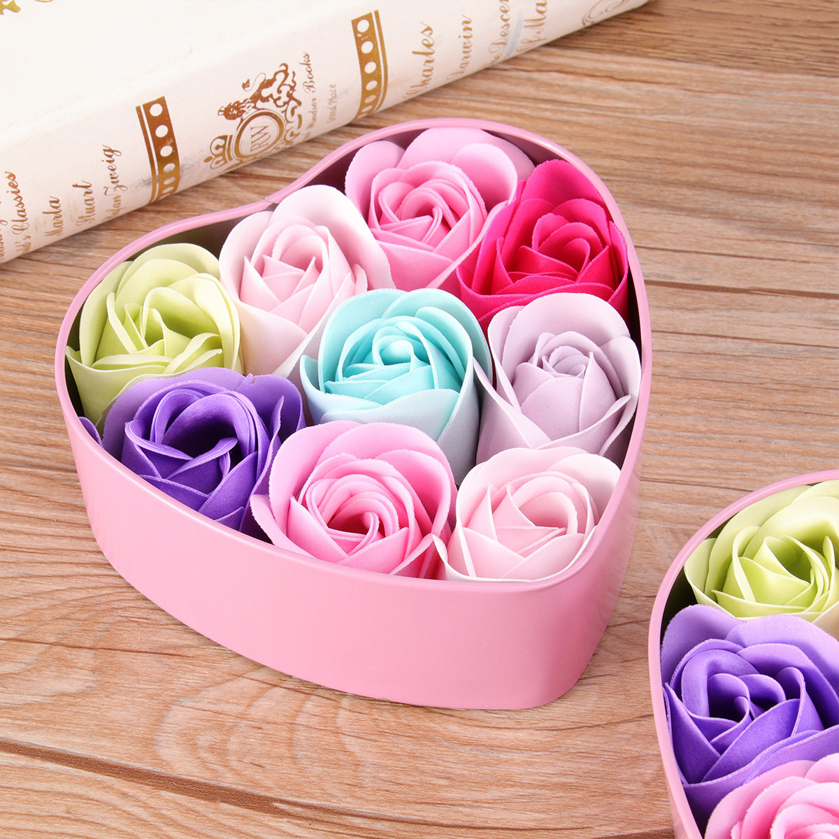 Luxury Skincare Gift Set For Her - Jabón de Rosas en Caja de