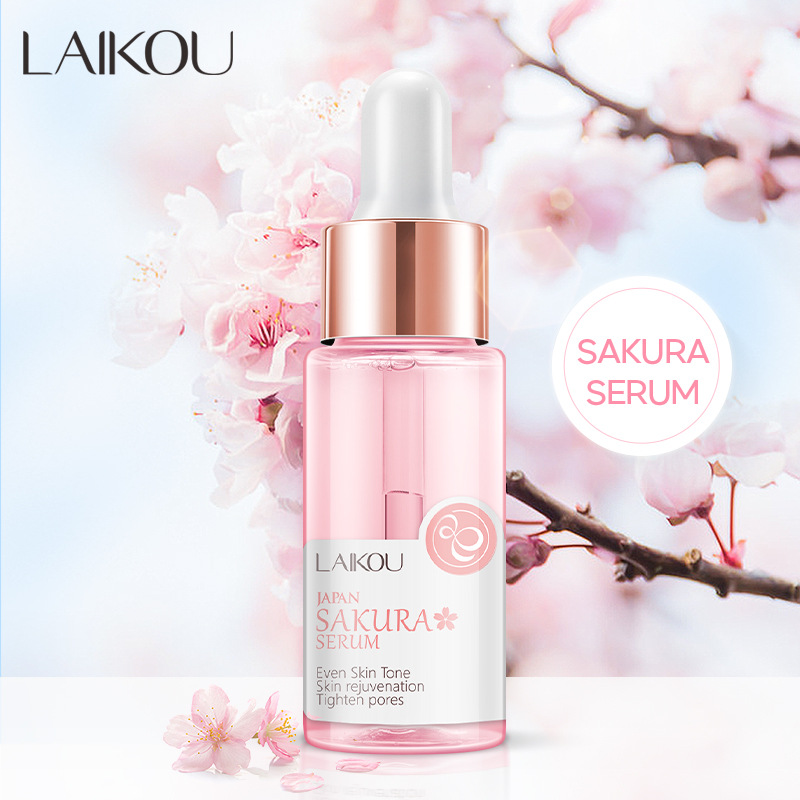 Growth Factor Serum - LAIKOU-suero japonés Sakura de 17ML, vitamina