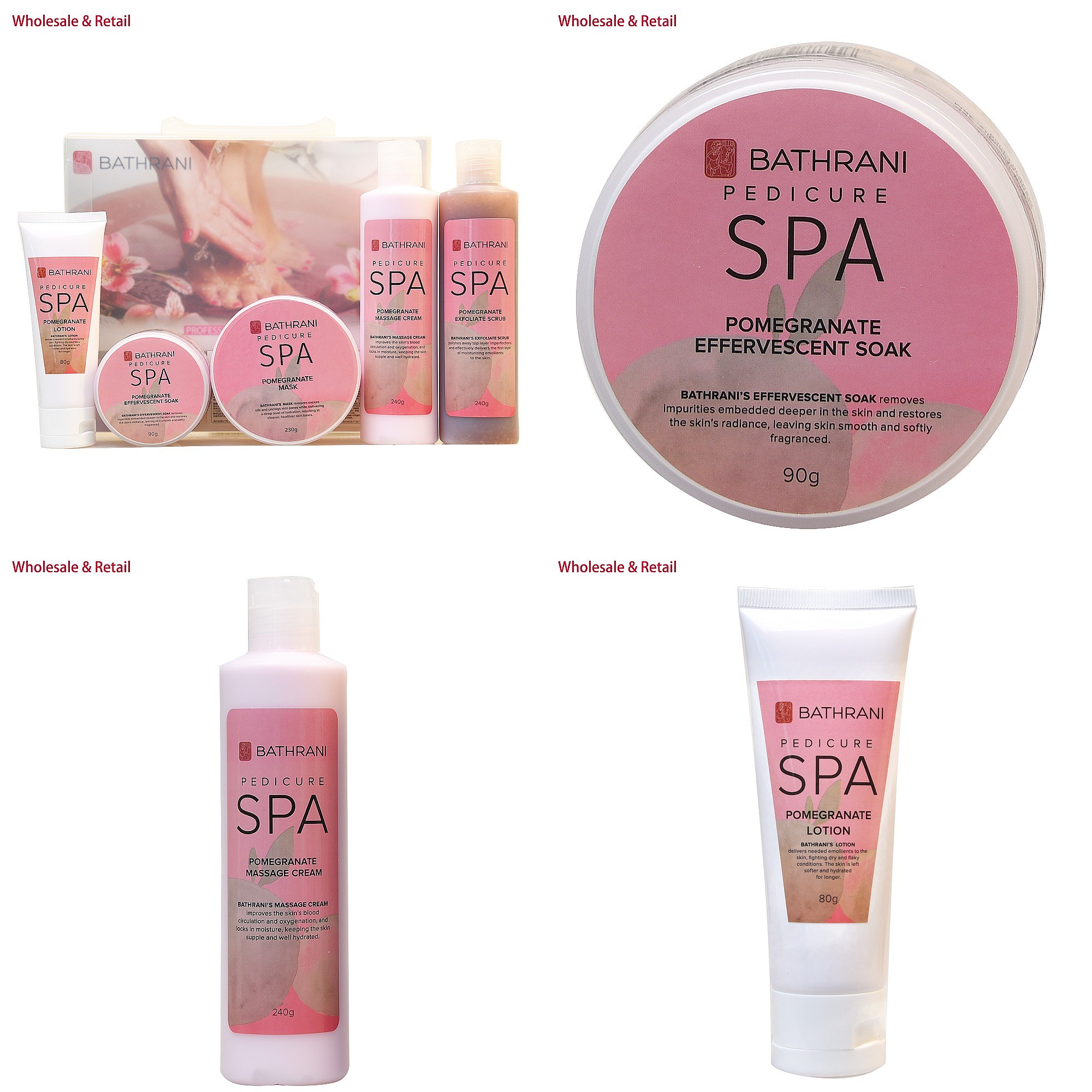 Luxury Skincare & Spa - Kit de Pedicura Spa, Sistema de