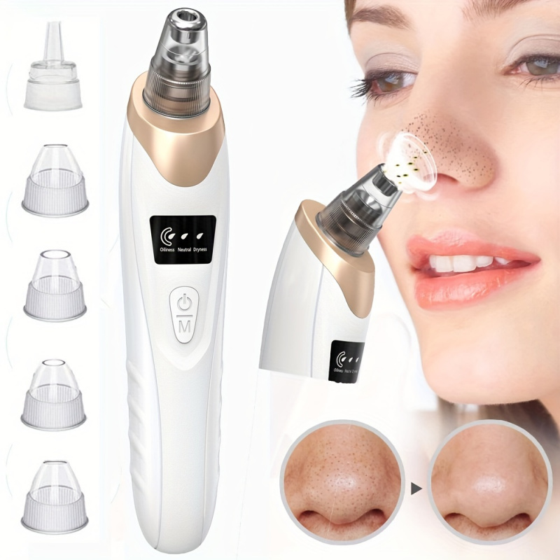 Luxury Skincare Acne - Aspirador de poros eliminador de espinillas,