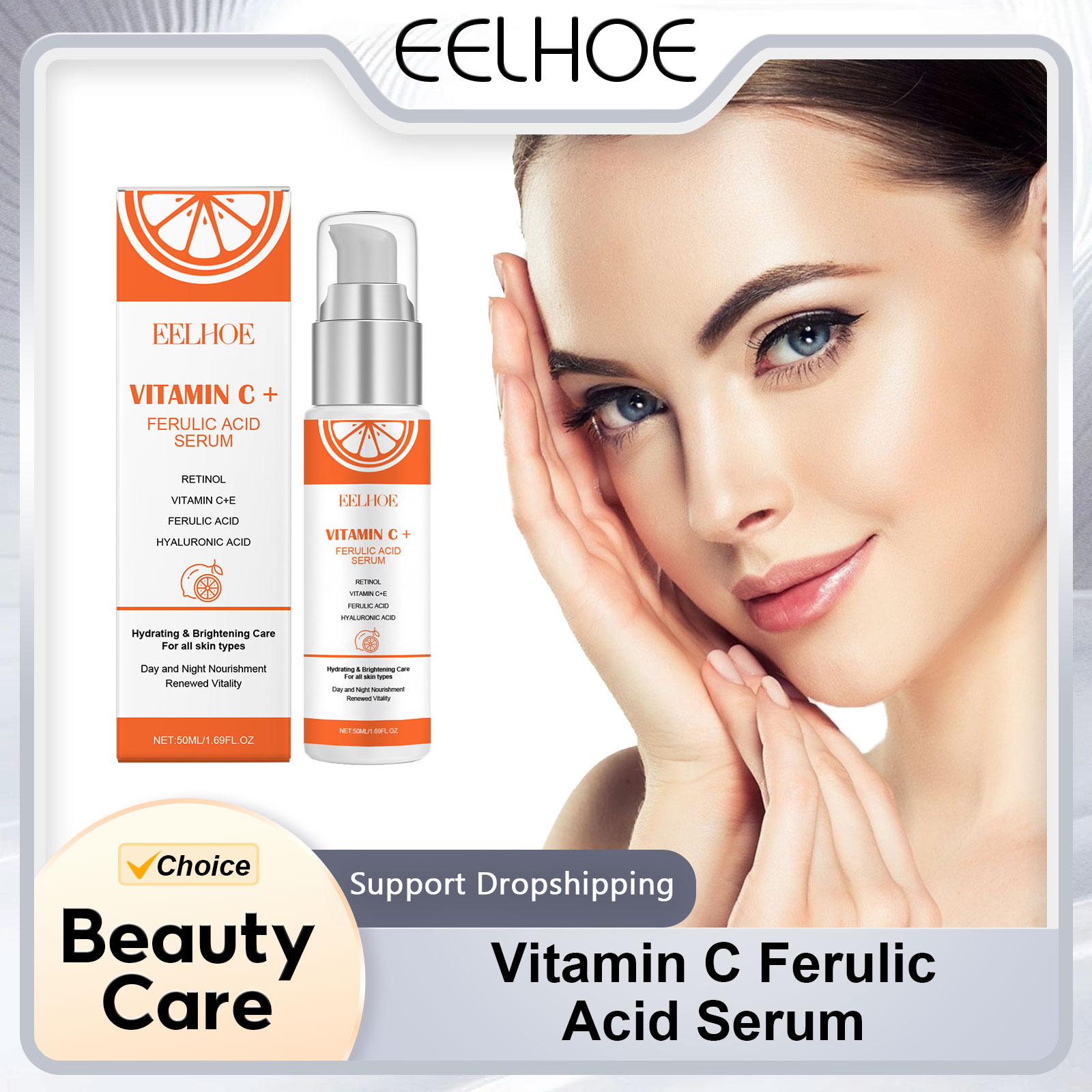 Growth Factor Serum - EELHOE-suero de ácido ferulico con vitamina