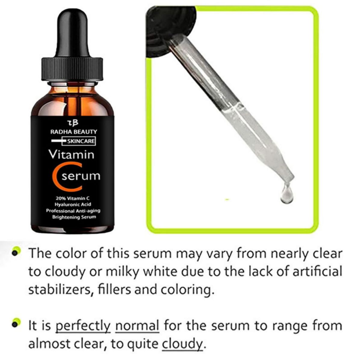 Suero de vitamina C, suero Fac - Growth Factor Serum reseña y precio
