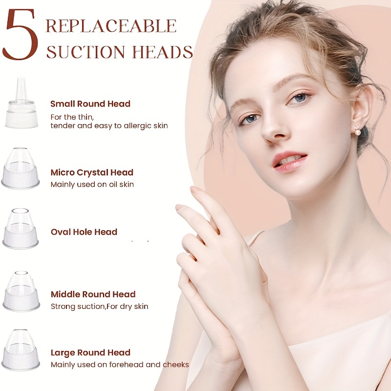 Aspirador de poros eliminador  - Luxury Skincare Acne reseña y precio