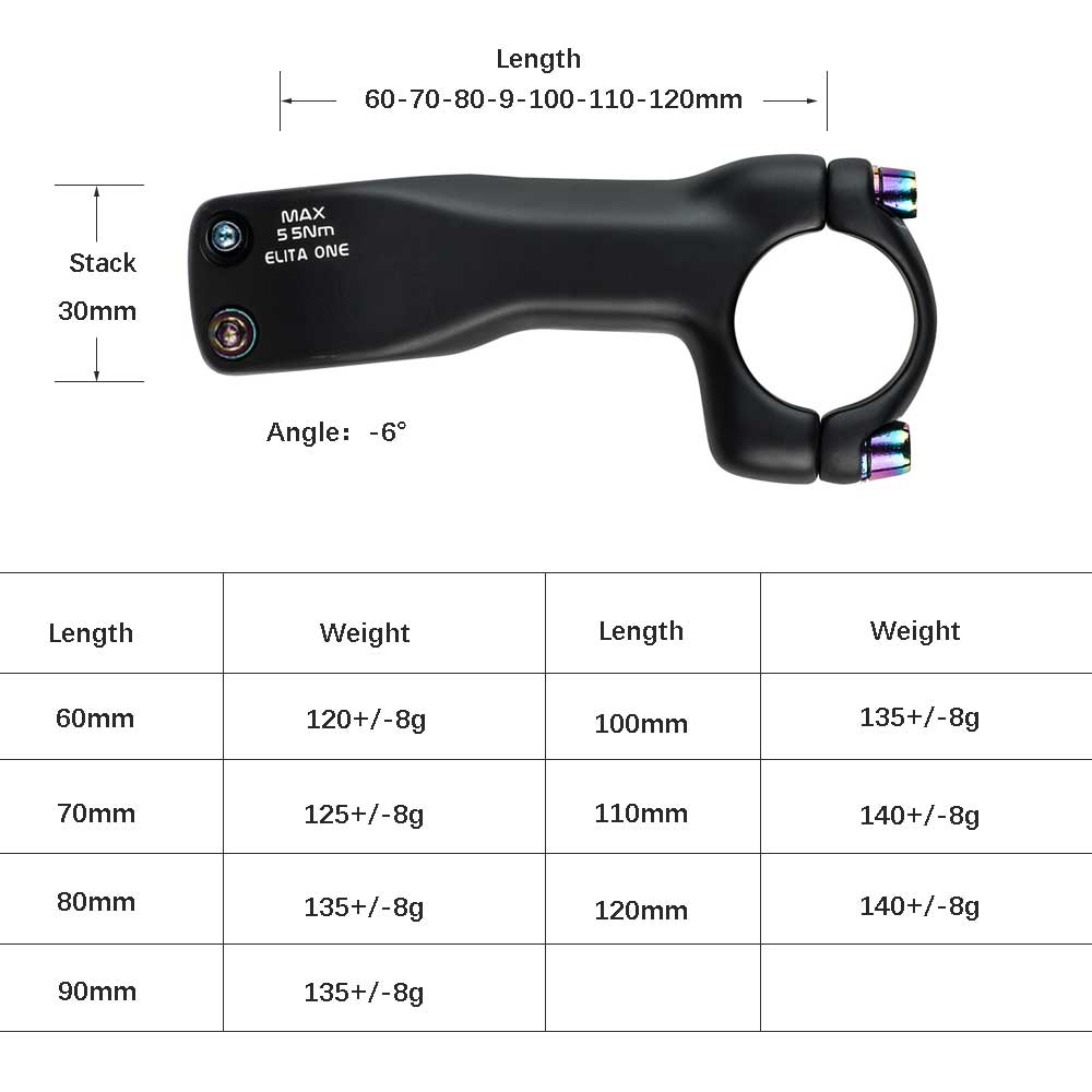 Vástago de bicicleta elitaone  - Edelweiss Stem Cell reseña y precio
