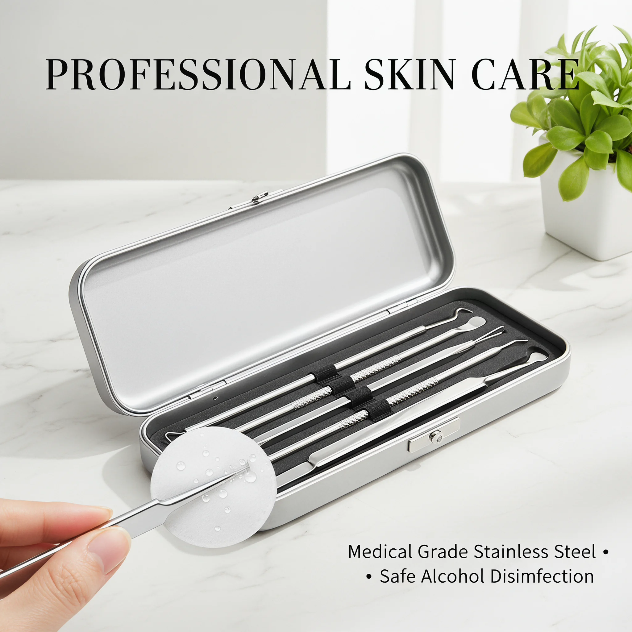 Juego de 8 Piezas de Agujas y  - Luxury Skincare Acne reseña y precio